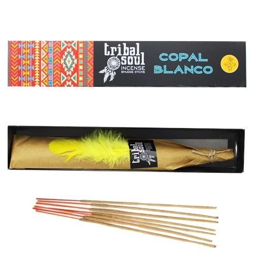 12 Packs d'encens Tribal Soul - Copal Blanc