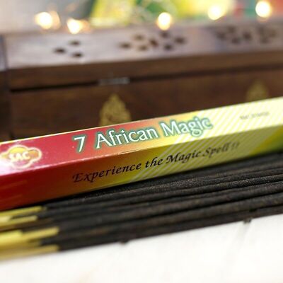 6 confezioni di incenso sac 7 magie africane