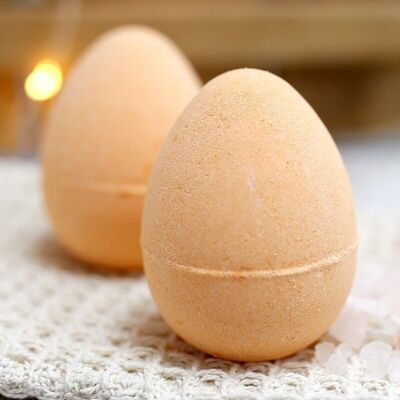 30 Egg Bath Bombs - Mango