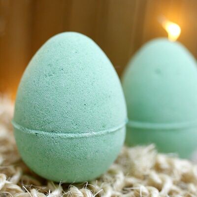 30 Egg Bath Bombs - Apple