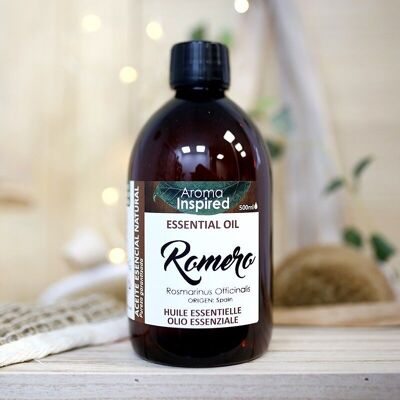 Aceite esencial romero 500ml