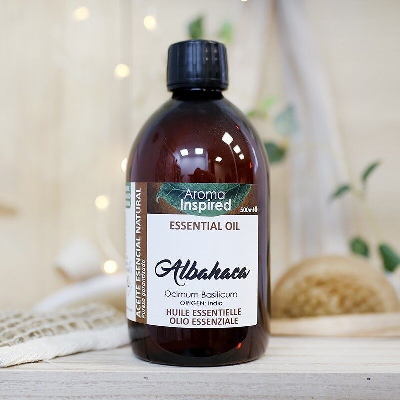 Huile essentielle de basilic 500ml