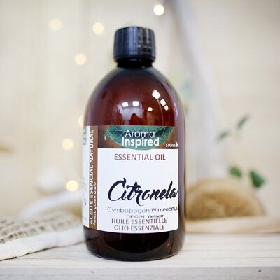 Olio essenziale di citronella 500ml