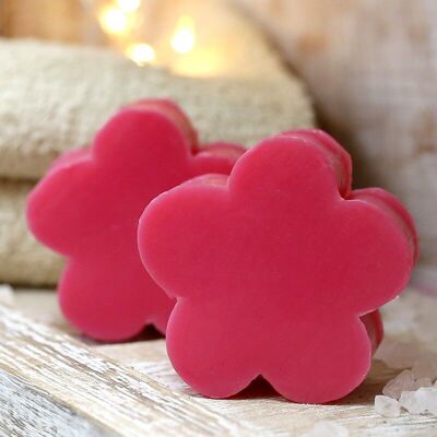 40 Flower Soaps - red fruits