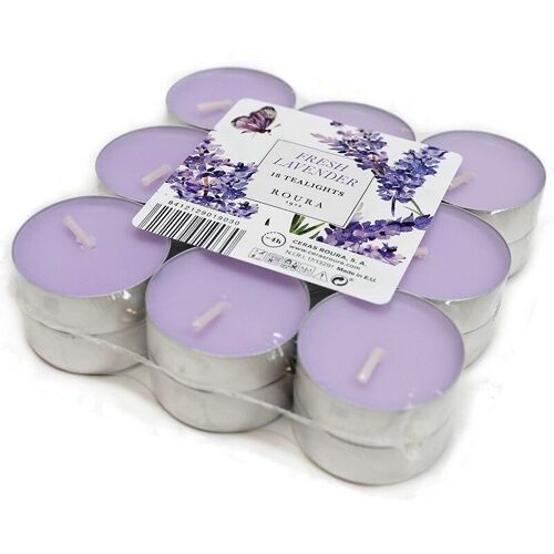 3 Packs 18 nightlights candles - lavender