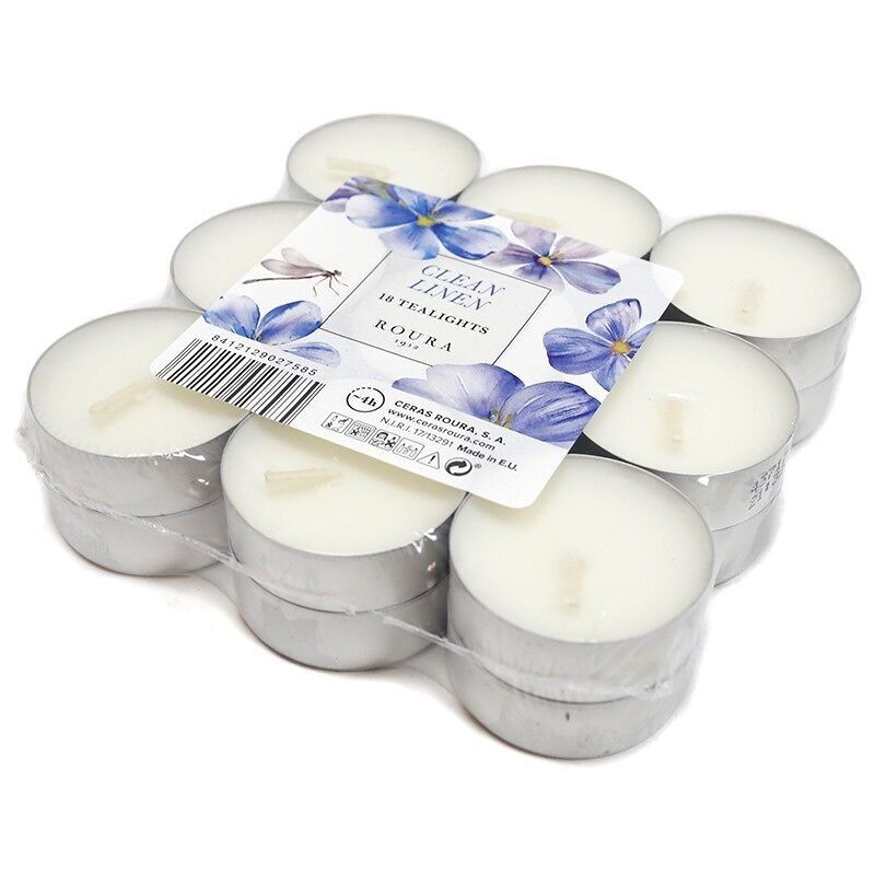 3 Packs 18 bougies veilleuses - vêtements propres