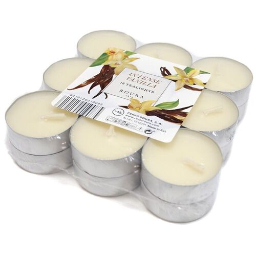 3 Packs 18 nightlights candles - vanilla