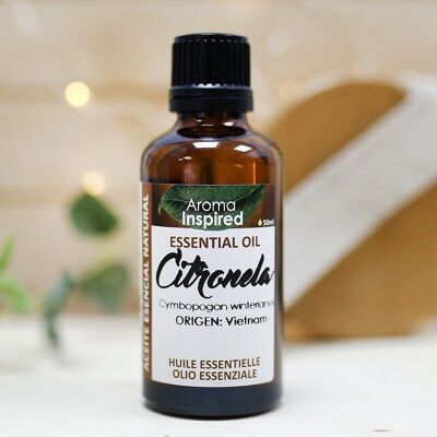 Olio essenziale di citronella 50 ml