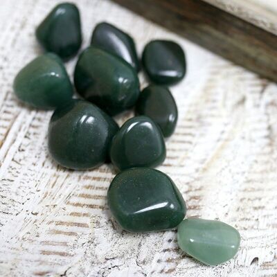 Irregular natural stones - green quartz 200gr.