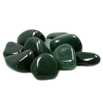 Pierres naturelles irrégulières - quartz vert 200gr. 2