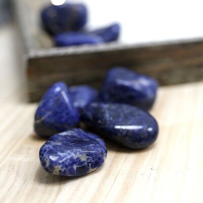 Irregular natural stones - sodalite 200gr.