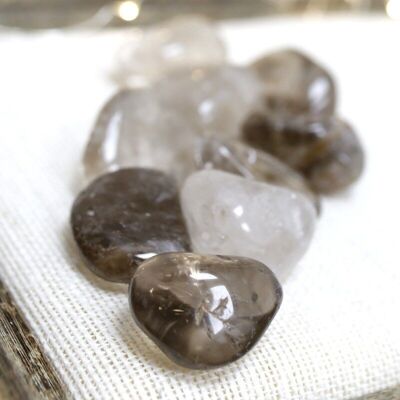 Irregular natural stones - smoky quartz 200gr.