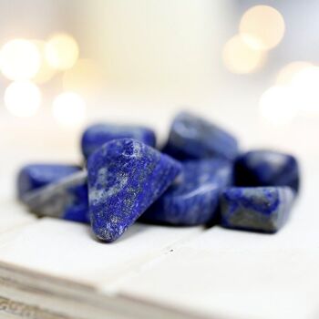 Pierres naturelles irrégulières - lapis lazuli 200gr. 1