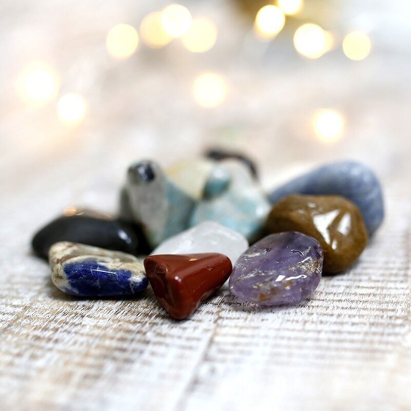 Pierres naturelles irrégulières -mélange 200gr