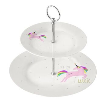 Etagere Blanc Licorne rose