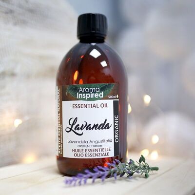Lavender 500ml - Organic essential oil