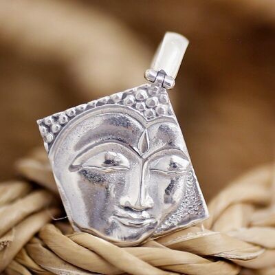 Buddha plaque pendant