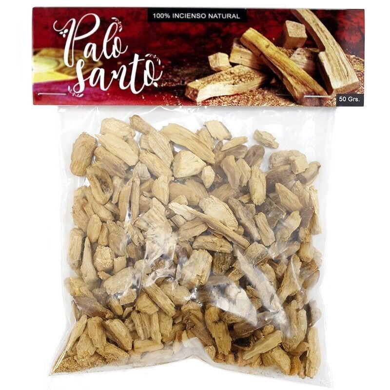50 grammi di incenso Palo Santo in scaglie premium