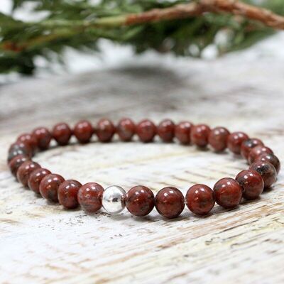 Sesame jasper bracelet