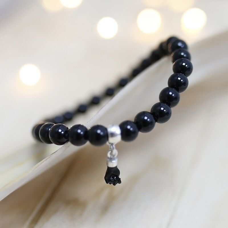 Figa Onyx-Armband 6 mm