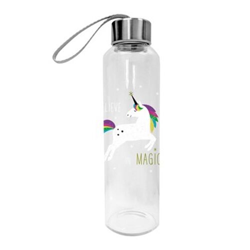 Glass Bottle Unicorn