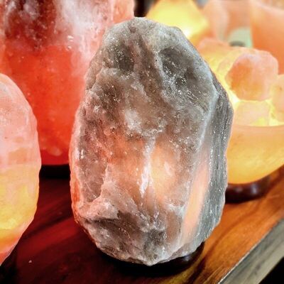 Gray salt lamp 2-3kg