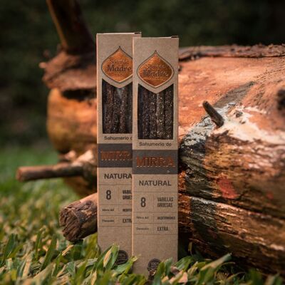 Pack 2 Natural Incense - Myrrh - Holy Mother