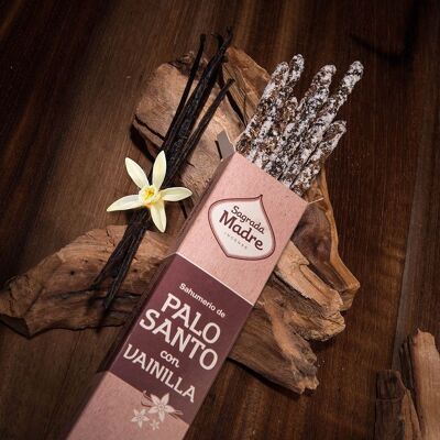 Confezione da 2 - Incenso Palo Santo - Vaniglia - Santa Madre