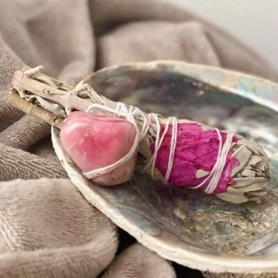 Bound Purifying Torch - Spiritual Love (Rose Quartz)