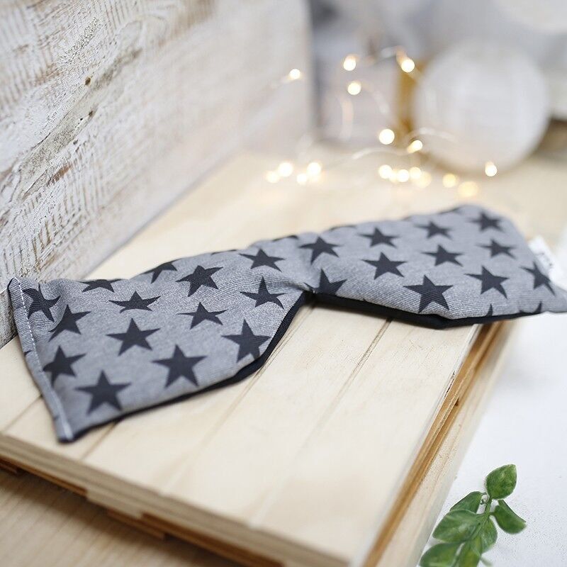 Coussinets pour les yeux en boîte - Étoiles noires