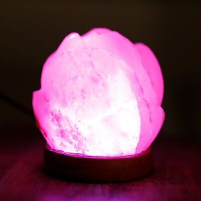 2 USB salt lamps - pink