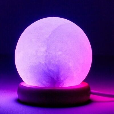 2 USB Salt Lamps - Large Sphere