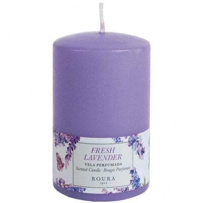 6 aromatic candles - lavender 100x60 mm