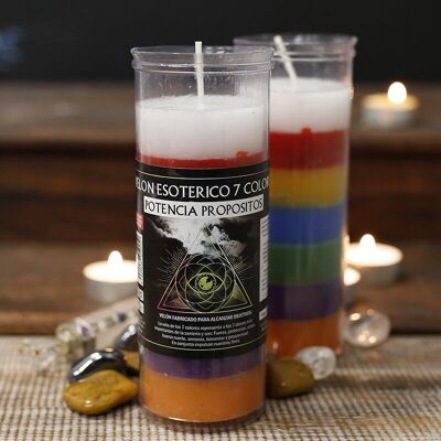 3 Esoteric candle - 7 colors