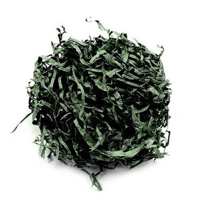 Moss green shredded paper shavings 1Kg