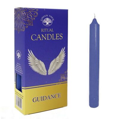 2 Packs 10 ritual candles - Guide