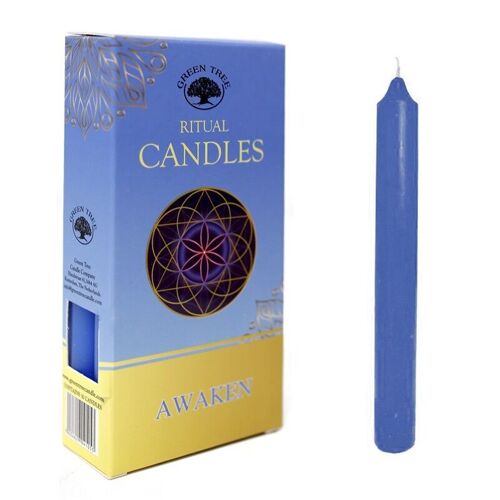 2 Packs 10 velas ritual - Despierta