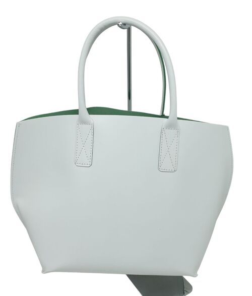 BORSA ESTIVA IN PELLE HOBO/TOTE/SHOPPER CON GRANDE POCHETTE INTERNA REMOVIBILE IN TESSUTO - B69 ANFORA