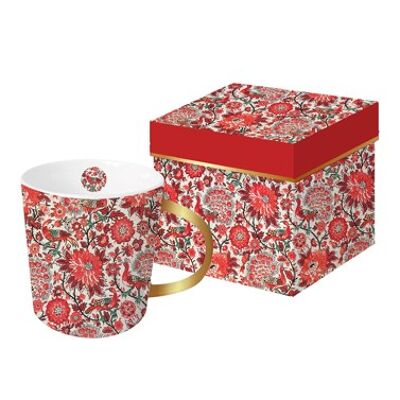 Taza Trend GB Pavone rosso oro real