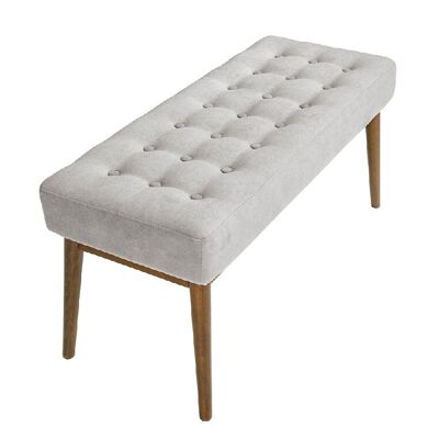 BANC TISSU GRIS FONCÉ 5107