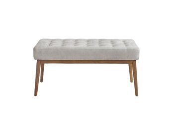 BANC TISSU GRIS FONCÉ 5107 3