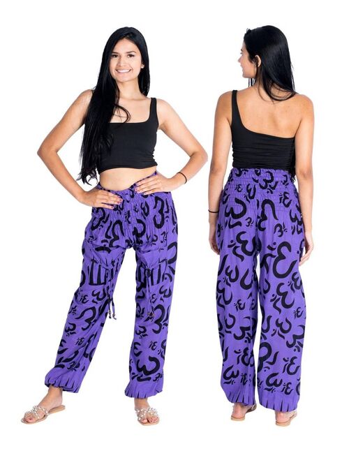 Pantalon de Mujer Bombacho color Violeta