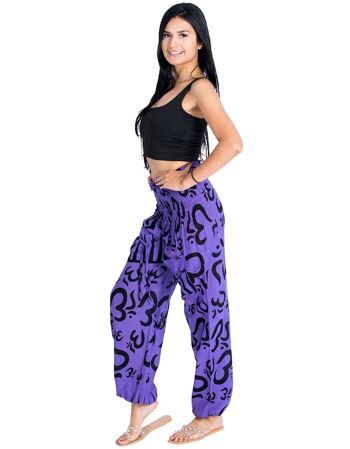 Pantalon Bloomers Violet pour Femme 2