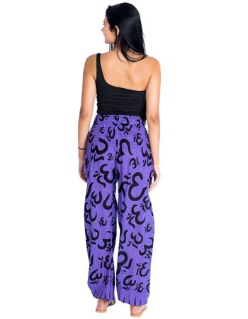 Pantalon Bloomers Violet pour Femme 4
