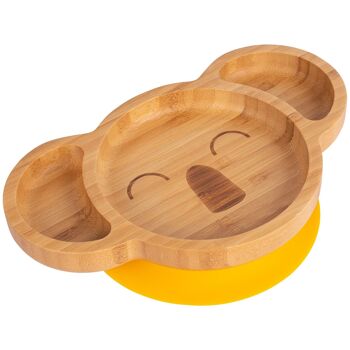 Assiette Koala à succion en bambou pour enfants Tiny Dining 17