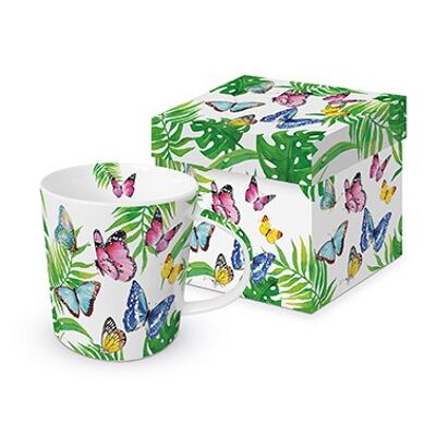 Taza Trend GB Mariposas tropicales