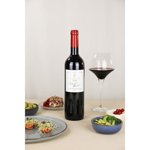 Chavin Zero Vin De France désalcoolisé Cabernet-Merlot