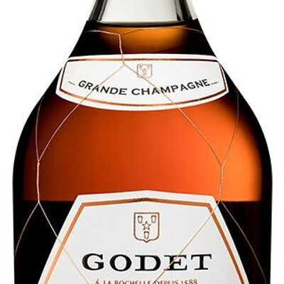 Cognac GODET 22 ans Gde Champ 700ml  40%vol.