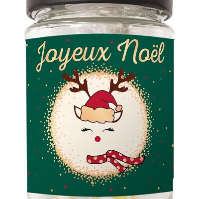 Natale - Caramelle di fine anno in vetro da 80g “Buon Natale” 1