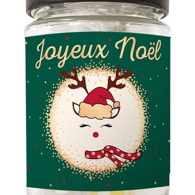 Natale - Caramelle di fine anno in vetro da 80g “Buon Natale” 1
